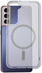 4smarts hybrid case premium clear with ultimag for samsung galaxy s22  photo