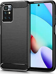 forcell carbon case for xiaomi redmi 10c black photo