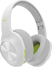 hama 184101 spirit calypso headphones overear bass boost foldable white photo