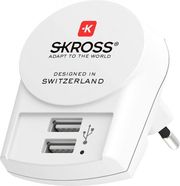 skross euro usb charger 2 x usb a 24a photo
