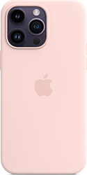 apple iphone 14 pro max silicone case with magsafe chalk pink mptt3 photo apple iphone 14 pro max silicone case with magsafe chalk pink mptt3 photo