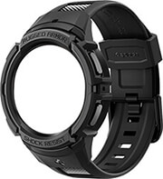 spigen rugged armor pro black for samsung galaxy watch5 pro 45mm photo