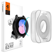 spigen glass ez fit 2 pack for galaxy watch5 4 40mm photo