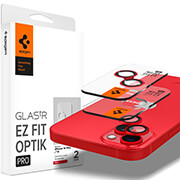 spigen glass ez fit optik pro 2 pack red iphone 14 iphone 14 plus photo