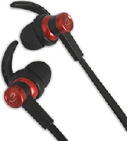 esperanza eh201 earphones with microphone and volume control eh201 black red photo