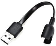 cable usb for charging xiaomi mi band 2 15cm black photo