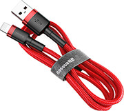baseus cafule cable usb for lightning 24a 1m red photo