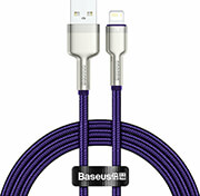baseus cafule cable usb lightning 24a 1m purple photo