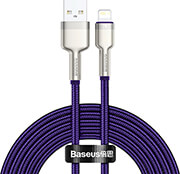baseus cafule cable usb lightning 24a 2m purple photo