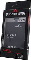 maxlife battery for xiaomi mi note 3 bm3a 3400mah photo