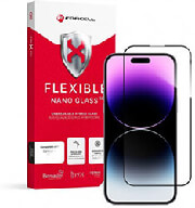 forcell flexible nano glass 5d for iphone 14 pro max black photo forcell flexible nano glass 5d for iphone 14 pro max black photo