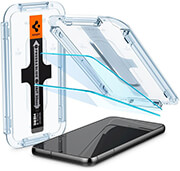 spigen glass ez fit 2 pack for samsung galaxy s23  photo