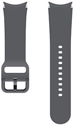 sport band 20mm s m for samsung galaxy watch4 classic watch5 pro graphite et sfr90sj photo
