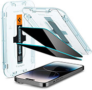 spigen glass ez fit privacy 2 pack for iphone 14 pro photo