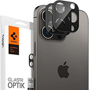 spigen glass optik 2 pack black for iphone 14 pro iphone 14 pro max photo