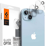 spigen glass optik 2 pack clear for iphone 14 iphone 14 plus photo