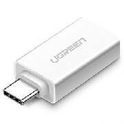 adaptor otg type c 31 to usb 30 ugreen us173 white 30155 photo