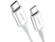 charging cable ugreen us264 type c type c white 2m 60520 3a photo