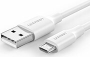 charging cable ugreen us289 micro white 1m 60141 2a photo