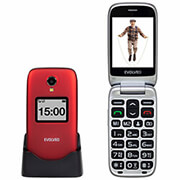 kinito evolveo easyphone fp 28 red photo kinito evolveo easyphone fp 28 red photo