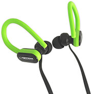 esperanza eh197 earphones with microphone black and green photo