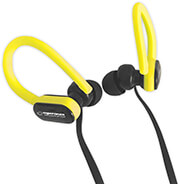 esperanza eh197 earphones with microphone black and yellow photo
