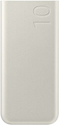 samsung ebp3400xu powerbank 10000mah 25w power delivery pd quick charge 30 2x type c beige photo