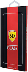 tempered glass 6d for xiaomi redmi note 11 note 11s black frame photo