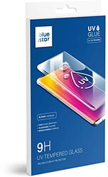 blue star uv tempered glass 9h samsung galaxy s22 ultra photo