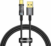 baseus explorer usb to usb c cable 100w 1m black photo