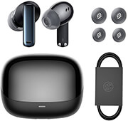 baseus bowie m2s earphones tws black photo