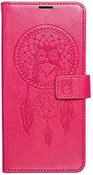 mezzo book case for xiaomi redmi 12 4g 12 5g dreamcatcher magenta photo