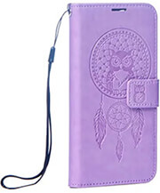mezzo book case for xiaomi redmi 12 4g 12 5g dreamcatcher purple photo