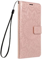 mezzo book case for xiaomi redmi 12 4g 12 5g mandala rose gold photo