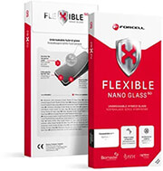 forcell flexible nano glass 5d for iphone 15 pro max black photo
