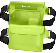 spigen aqua shield waterproof waist bag a620 2 pack cactus gren photo