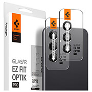 spigen glass tr ez fit optik pro black 2 pack for samsung galaxy s23 fe photo