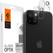 spigen glass tr optik 2 pack crystal clear for iphone 15 15 plus 14 14 plus photo