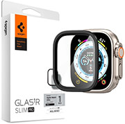 spigen glass tr slim pro 1 pack black for apple watch ultra 2 ultra 49mm photo