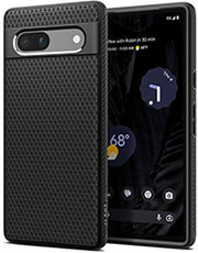 spigen liquid air black for google pixel 7a photo