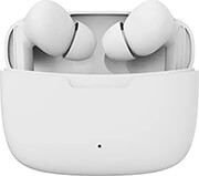 denver twe 47 white truly wireless bluetooth earbuds photo