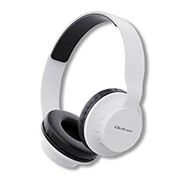 qoltec loud wave wireless headphones with microphone bt 50 jl white photo