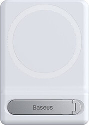 baseus foldable magnetic swivel stand holder iphone magsafe white photo