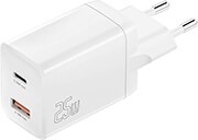 4smarts wall charger pd dual port usb type c 25w white photo