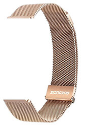dux ducis milanese steel magnetic strap for samsung galaxy watch huawei honor xiaomi 22mm gold photo