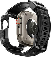 spigen rugged armor pro black for apple watch ultra 2 ultra 49mm photo