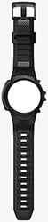 spigen rugged armor pro black for samsung galaxy watch5 watch4 44mm photo