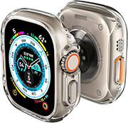 spigen thin fit clear for apple watch ultra 2 ultra 49mm photo