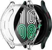 spigen ultra hybrid crystal clear for samsung galaxy watch5 watch4 44mm photo