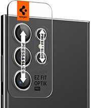 spigen glass tr ez fit optik pro 2 pack violet for samsung galaxy s24 ultra photo